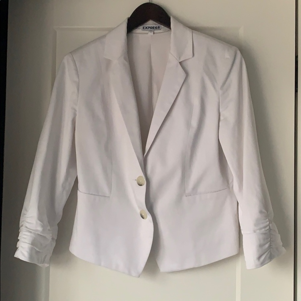 Express 2 button Blazer White, size 6
